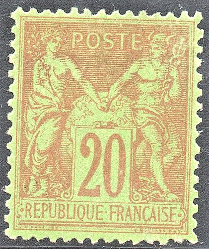 Timbre neuf xx - timbre, sans