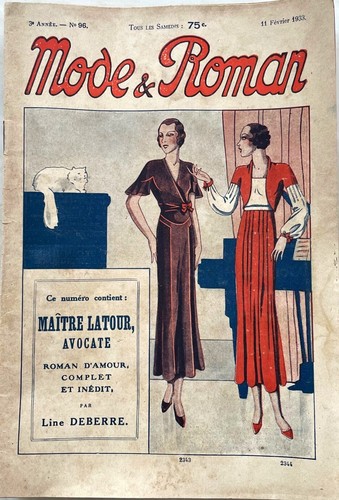 Mode roman 96 - 96, du